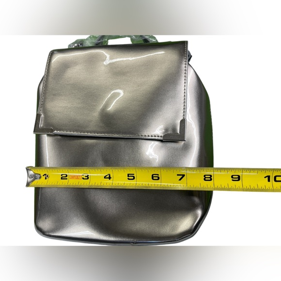 Silver Metallic Backpack - Picture 9 of 14